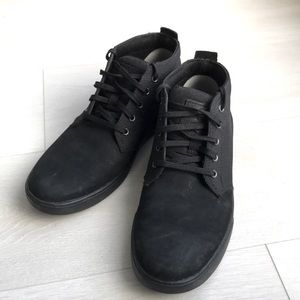 Timberland black leather sneakers - Mens US 8.5